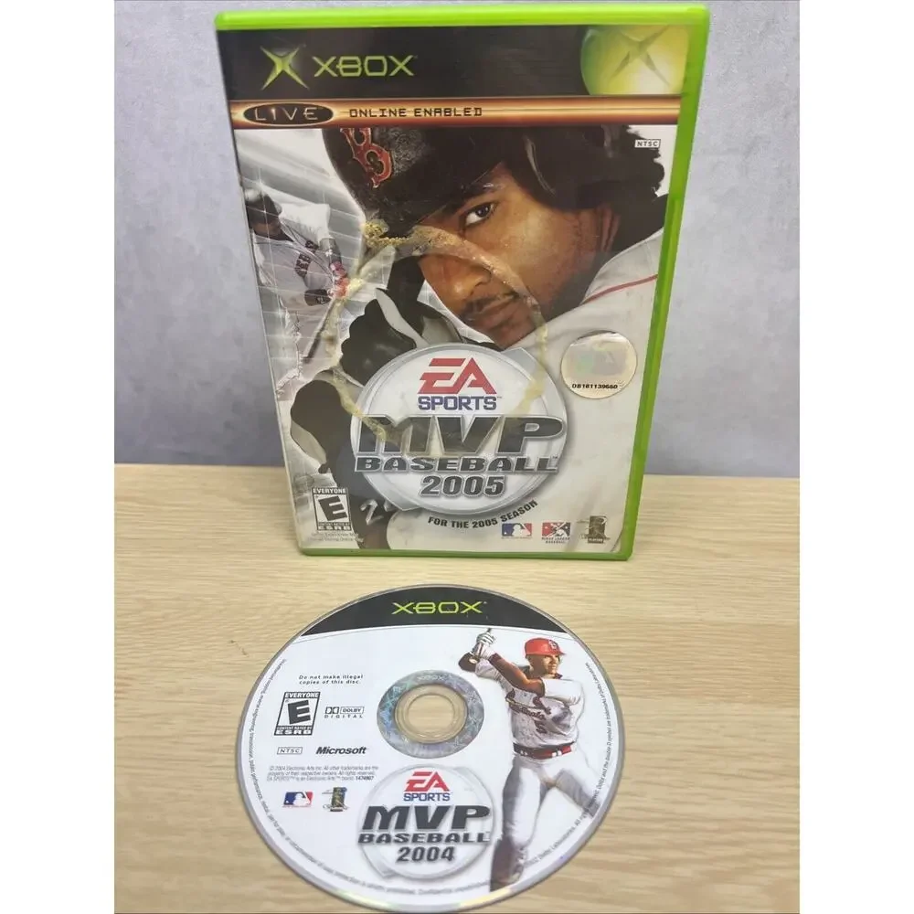 Microsoft Xbox MVP Baseball 2005 /2004 Good Condition Read Bundle 2